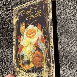 Book Box secret hiding spot hallowed out witch “book” goth decor